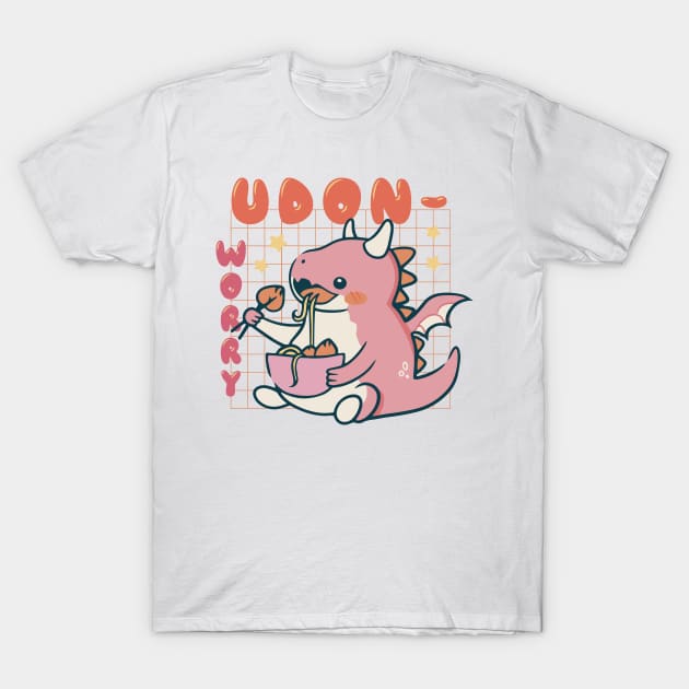 Dragon Udon T-Shirt by LindenDesigns